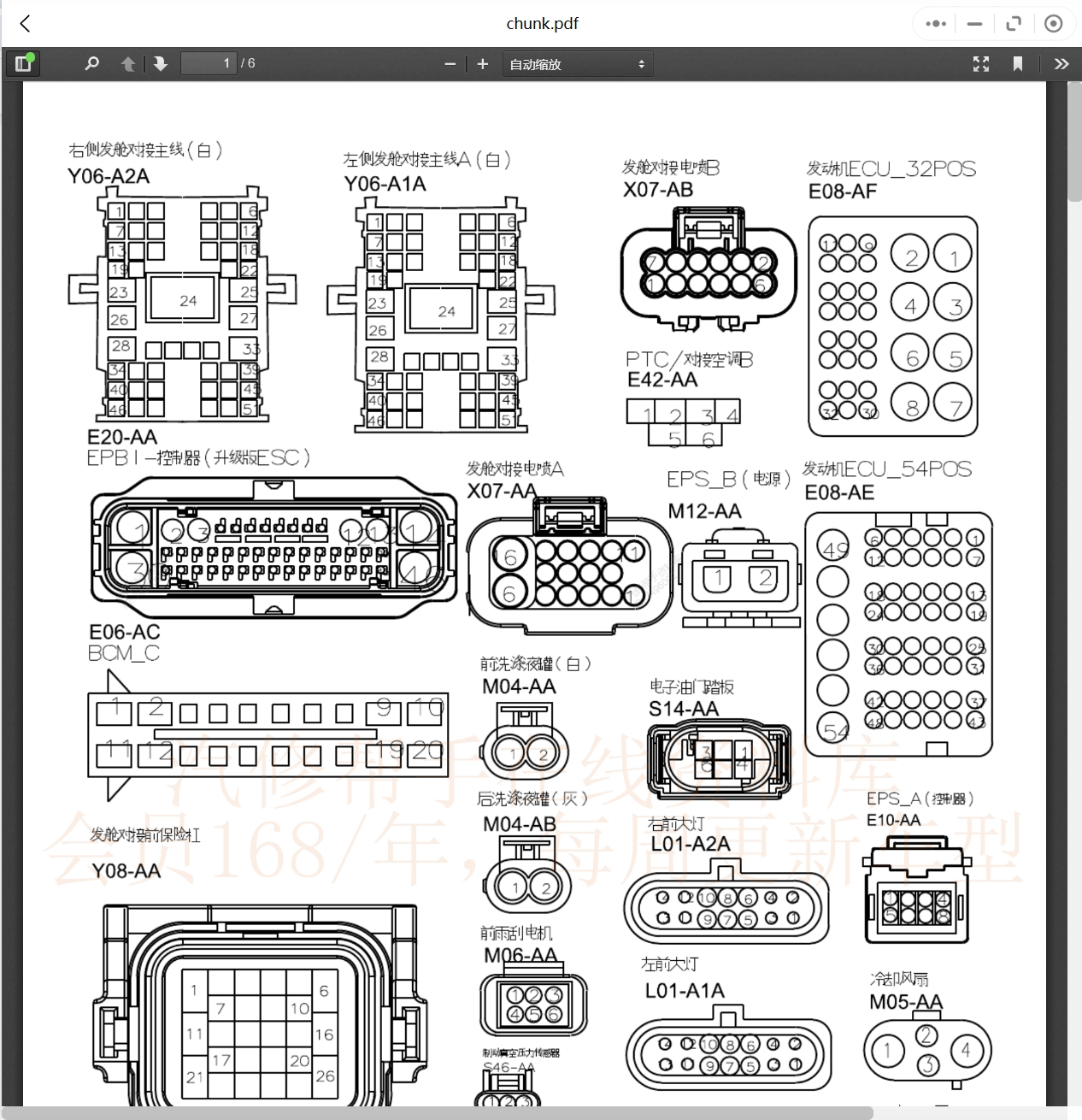 2015-2019年中興汽車維修手冊(cè)和電路圖[資料更新]