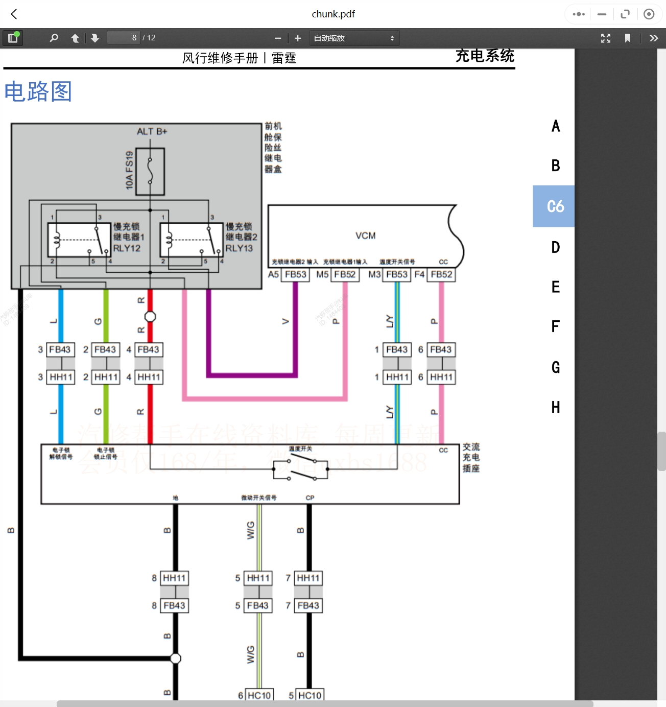 2024年東風(fēng)風(fēng)行及東風(fēng)菱智維修手冊和電路圖資料更新資料更新]