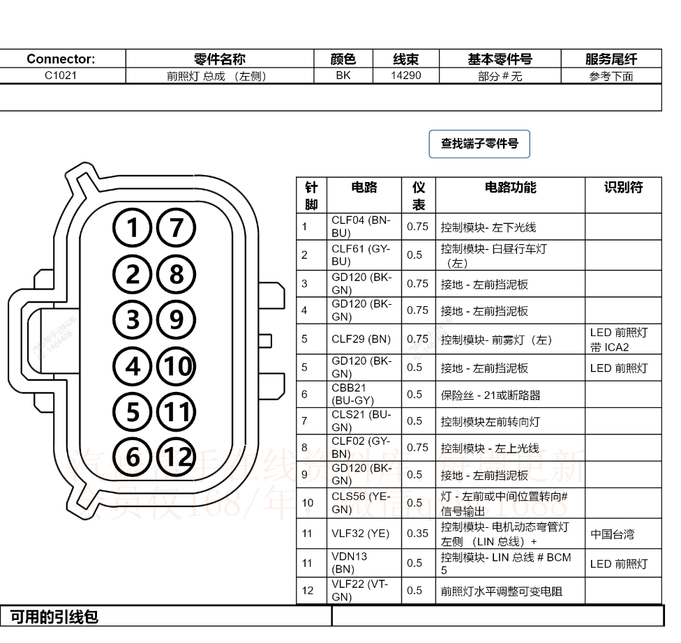 2005-2022年款福特?？怂咕S修手冊(cè)和電路圖資料更新